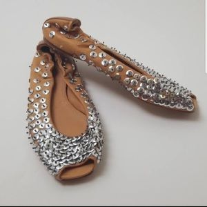 Unique Miss Albright Flats Sz 7